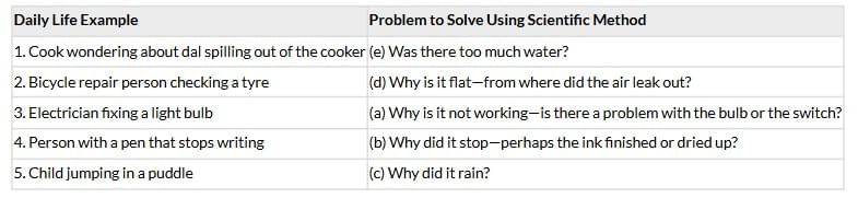 Worksheet Solutions: विज्ञान का अनूठा संसार | विज्ञान (जिज्ञासा) कक्षा 6 - Class 6