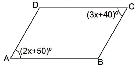 Worksheet: Quadrilaterals | Worksheets with Solutions for Class 8
