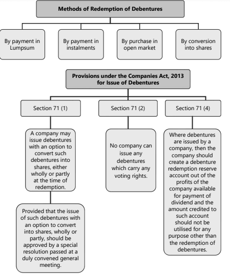 Unit 6: Redemption of Debentures Chapter Notes | Accounting for CA Foundation