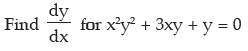 Differential Calculus | Quantitative Aptitude for CA Foundation
