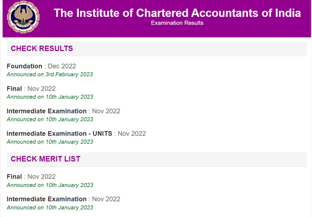 ICAI CA Foundation Result June 2023 - Pass Percentage, Toppers - CA Exams