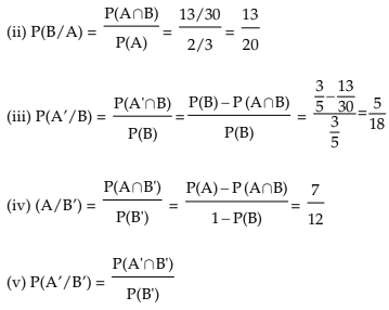 Conditional Probability and Compound Theorem of Probability