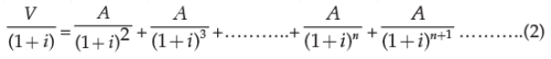 ICAI Notes: Time Value of Money- 2 - CA Foundation