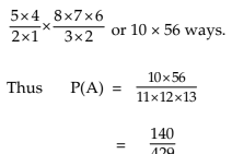  Classical Definition of Probability or A Priori Definition