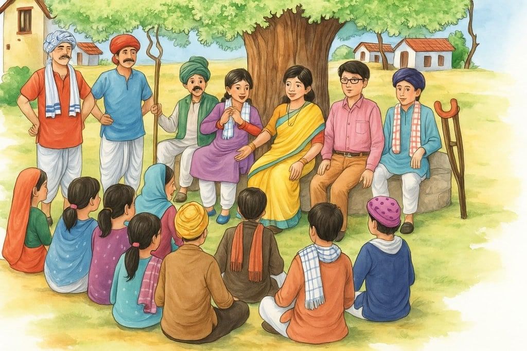 The Decision of the Panchayat Chapter Notes | English Santoor Class 5 - New NCERT
