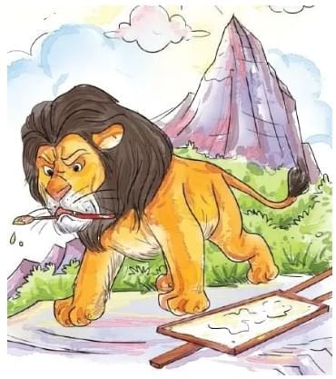 Worksheet Solutions: चतुर चित्रकार | Worksheets with Solutions for Class 5