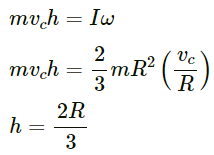 HC Verma Questions and Solutions: Chapter 10: Rotational Mechanics- 2 | HC Verma Solutions - JEE
