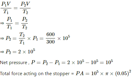 HC Verma Questions and Solutions: Chapter 24: Kinetic Theory of Gases- 3 | HC Verma Solutions - JEE