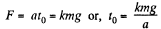 Irodov Solutions: The Fundamental Equation of Dynamics - 3 - JEE
