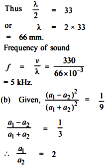 HC Verma Questions and Solutions: Chapter 16: Sound Waves- 2 | HC Verma Solutions - JEE