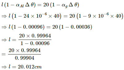 HC Verma Questions and Solutions: Chapter 23: Heat and Temperature- 2 | HC Verma Solutions - JEE