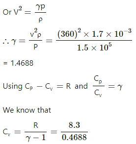 HC Verma Questions and Solutions: Chapter 27: Specific Heat Capacities of Gases- 2 | HC Verma Solutions - JEE