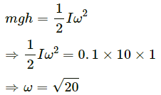 HC Verma Questions and Solutions: Chapter 10: Rotational Mechanics- 2 | HC Verma Solutions - JEE