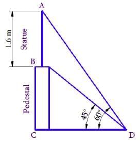 NCERT Solutions for Class 10 Maths Chapter 9 - Some Applications of Trigonometry (Exercise 9.1)
