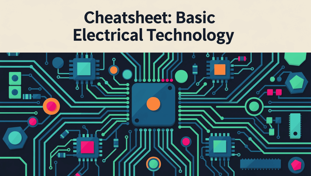 Cheatsheet: Basic Electrical Technology