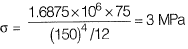 Past Year Questions: Bending & Shear Stresses | Solid Mechanics - Mechanical Engineering