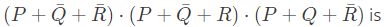 Previous Year Questions: Boolean Algebra | Digital Logic - Computer Science Engineering (CSE)