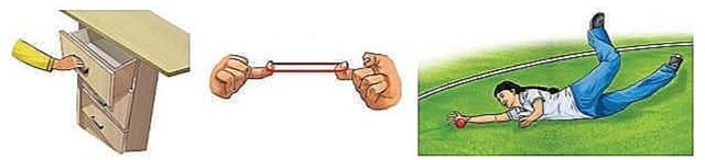 Applying force on object