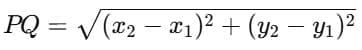 Theorem: Distance Formula