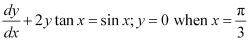 NCERT Solutions Class 12 Maths Chapter 9 - Differential Equations