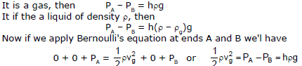Chapter Notes, - Fluid Mechanics, Class 11, Physics (IIT-JEE & AIPMT)