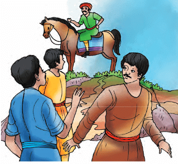 Worksheet Solutions: तीन बुद्धिमान | Hindi (Malhar) Class 7 - New NCERT