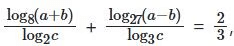 Logarithms CAT Previous Year Questions with Answer PDF