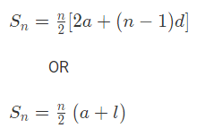 Important Formulas: Arithmetic Progression and Geometric Progression | Quantitative for GMAT