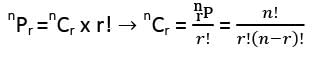 Permutations and Combinations Formula - CAT