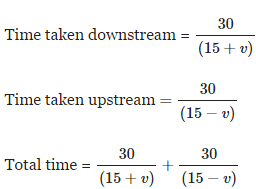Boats and Streams - Examples (with Solutions), Logical Reasoning | Quantitative Aptitude (Quant) - CAT