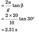DC Pandey Solutions (JEE Main): Projectile Motion- 2 | DC Pandey Solutions for JEE Physics
