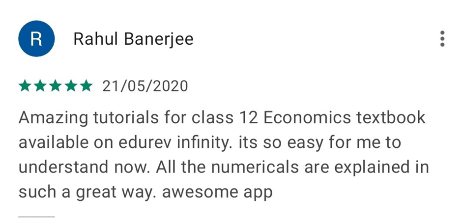 What users say about EduRev Infinity Package for Class 11 & 12 Commerce?