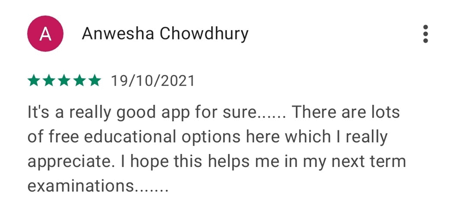 What users say about EduRev Infinity Package for Class 7 | Parent`s Guide to EduRev Infinity for Class 7
