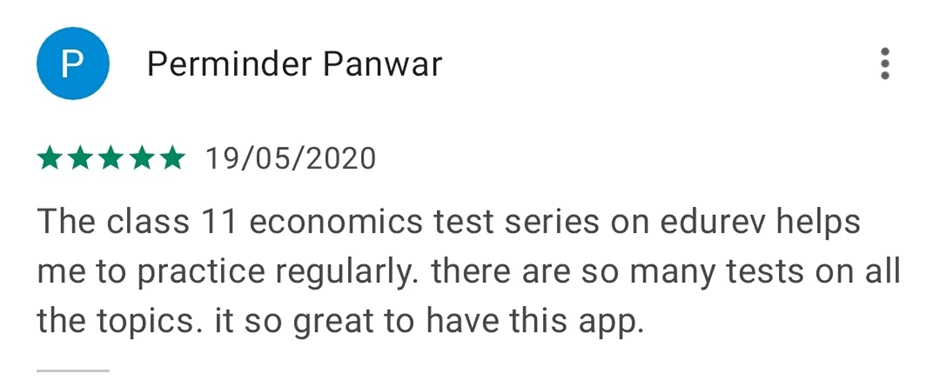What users say about EduRev Infinity Package for Class 11 & 12 Commerce?