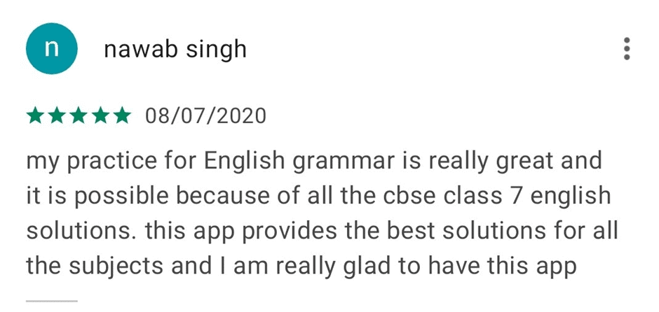 What users say about EduRev Infinity Package for Class 7 | Parent`s Guide to EduRev Infinity for Class 7