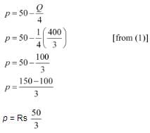 NCERT Solutions for Class 11 Economics - Non Competitive Markets
