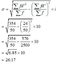 NCERT Solutions for Class 12 Economics - Measures of Dispersion