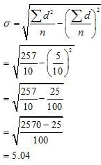 NCERT Solutions for Class 12 Economics - Measures of Dispersion