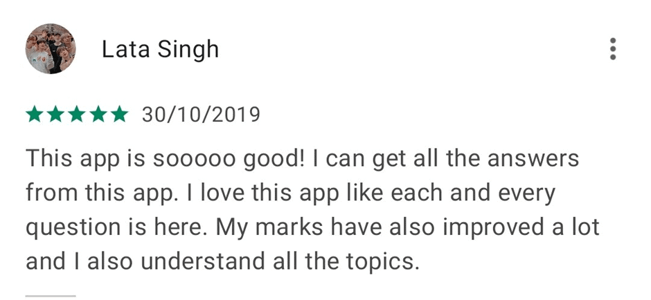 What users say about EduRev Infinity Package for Class 7 | Parent`s Guide to EduRev Infinity for Class 7