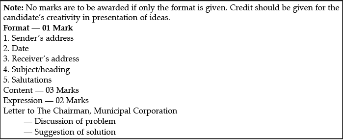 Class 11 English: CBSE Sample Question Papers- Term II (2021-22)- 2 | Sample Papers for Class 11 Commerce
