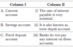 Worksheet Solutions: Business Services- 1 | Business Studies (BST) Class 11 - Commerce
