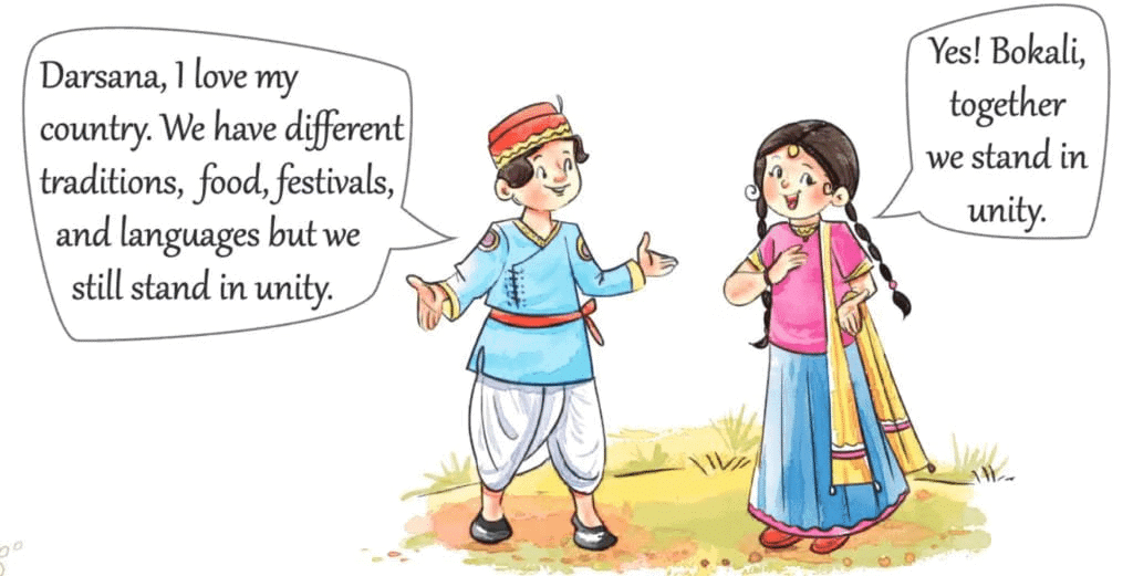 NCERT Solutions for Class 4 English Chapter 1 - Together We Can