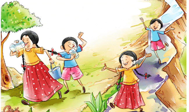 Worksheet: बरसात और मेंढक | Worksheets with solutions for Class 2