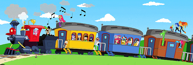 Trains and The Story of the Road - 3 Class 3 Worksheet English Unit 6