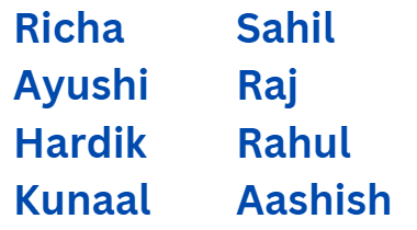 What`s in a Name? NCERT Solutions | Mathematics for Class 3 (Maths Mela)