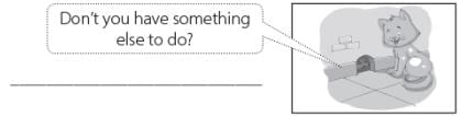 Worksheet 6 - Writing | English for Class 4