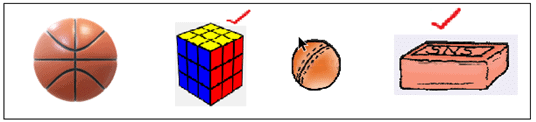 Shapes and Space Class 1 Worksheet Maths Chapter 1