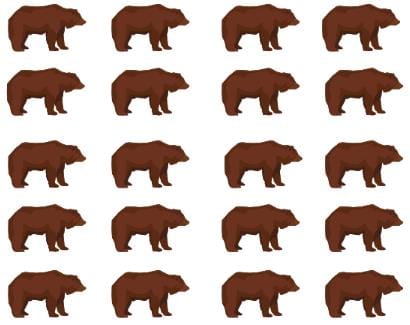 Worksheet Solution: Numbers from Twenty-one to Fifty - 2