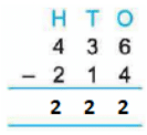 Class 3 Maths - Subtraction - CBSE Worksheets Solutions