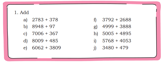 NCERT Solutions for Class 4 Maths Chapter 10 - Elephants, Tigers, and Leopards